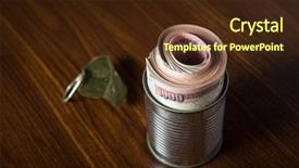  Presentation with indian law - PPT theme enhanced with high denomination indian currency notes background and a tawny brown colored foreground