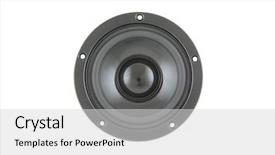  Presentation with driver - Slides with high-end low mid-range background and a light gray colored foreground