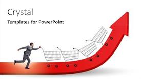  Presentation with inflation - Presentation theme having high-inflation-concept-with-people background and a white colored foreground