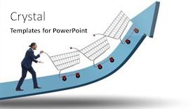  Presentation with inflation - Slides having high-inflation-concept-with-people background and a white colored foreground