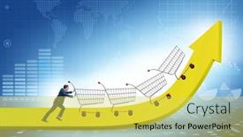  Presentation with inflation - Slide deck consisting of high-inflation-concept-with-people background and a yellow colored foreground