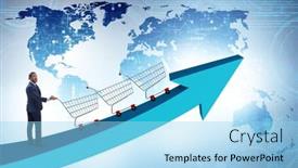  Presentation with inflation - Theme with high-inflation-concept-with-people background and a light blue colored foreground