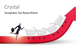  Presentation with inflation - Presentation theme having high-inflation-concept-with-people background and a white colored foreground