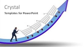  Presentation with inflation - Slides having high-inflation-concept-with-people background and a white colored foreground