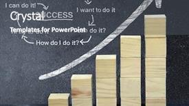  Presentation with restaurant menu black board chalkboard - PPT layouts with high level plan - success scheme on black board background and a dark gray colored foreground