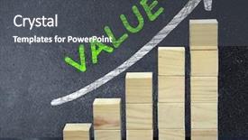  Presentation with high level - Amazing PPT theme having high level plan - value text on black board backdrop and a dark gray colored foreground