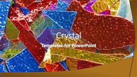  Presentation with confetti - Audience pleasing slide deck consisting of papel picado - high magnification macro of confetti backdrop and a tawny brown colored foreground