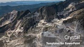  Presentation with tuscany - Amazing theme having high-mountain-stone-and-marble backdrop and a gray colored foreground