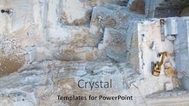  Presentation with marble - Theme with high-mountain-stone-and-marble background and a light gray colored foreground