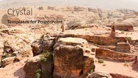  Presentation with petra jordan - Beautiful PPT theme featuring high-place-of-sacrifice backdrop and a lemonade colored foreground