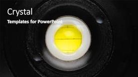  Presentation with diode - Audience pleasing theme consisting of high-power-led-diode backdrop and a black colored foreground