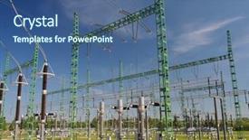  Presentation with power industry - Amazing slides having fighter at a air show in new jersey backdrop and a light blue colored foreground