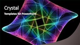  Presentation with high science 3d rendering - Theme featuring high quality and very detailed abstract symbol rendered at 9 mpix background and a black colored foreground