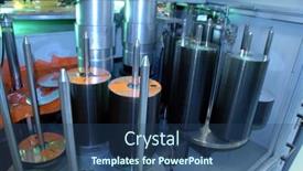  Presentation with high quality - Beautiful presentation theme featuring high quality digital media asset backdrop and a ocean colored foreground