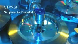  Presentation with high quality - Presentation theme having high quality digital media asset background and a ocean colored foreground