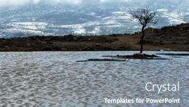  Presentation with high quality - Slide deck consisting of high quality digital media asset background and a gray colored foreground