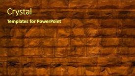  Presentation with high quality - Presentation enhanced with high quality digital media asset background and a tawny brown colored foreground