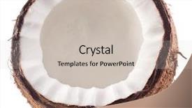  Presentation with internal quality audit - Cool new presentation with high-quality photos of coconuts backdrop and a soft green colored foreground