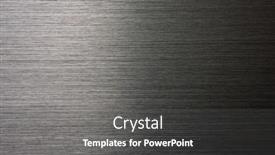  Presentation with brushed metal - Presentation consisting of high-resolution-brushed-metal-texture background and a  colored foreground