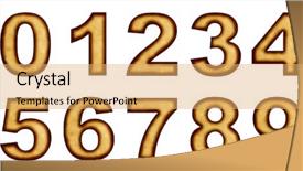  Presentation with fonts - Colorful slide set enhanced with high resolution old paper fonts isolated on white background backdrop and a yellow colored foreground