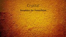  Presentation with cement - PPT theme consisting of high-resolution-on-cement background and a  colored foreground