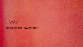  Presentation with cement - Presentation theme with high-resolution-on-cement background and a coral colored foreground