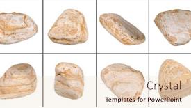  Presentation with stones - Presentation theme consisting of high-resolution-set-of-stones background and a lemonade colored foreground