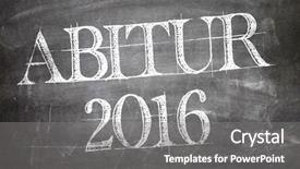  Presentation with cognitive development of high school learners - Cool new theme with high school 2016 in german backdrop and a gray colored foreground