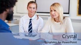  Presentation with high school - PPT layouts having high school parents evening background and a light blue colored foreground