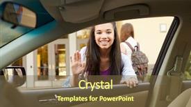  Presentation with high school - Audience pleasing slide set consisting of high school student being drop backdrop and a tawny brown colored foreground