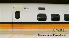  Presentation with high speed railway - 