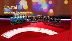  Presentation with texas - Colorful slide deck enhanced with high-stakes-texas-hold-em backdrop and a tawny brown colored foreground