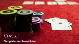  Presentation with texas - Slide deck featuring high-stakes-texas-hold-em background and a wine colored foreground