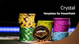  Presentation with texas - Amazing presentation theme having high-stakes-texas-hold-em backdrop and a black colored foreground