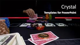  Presentation with texas - Slide set consisting of high-stakes-texas-hold-em background and a black colored foreground