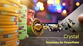  Presentation with texas - Beautiful slides featuring high-stakes-texas-hold-em backdrop and a tawny brown colored foreground