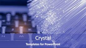  Presentation with fiber - Colorful PPT layouts enhanced with high tech - fiber optical background backdrop and a teal colored foreground