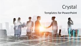  Presentation with high tech - Cool new presentation with high tech - glad to work together mixed backdrop and a white colored foreground