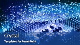  Presentation with high tech technology - Amazing PPT theme having high tech technology color background backdrop and a ocean colored foreground