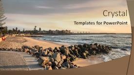  Presentation with real estate - Slide set enhanced with high-value-real-estate-flats background and a  colored foreground