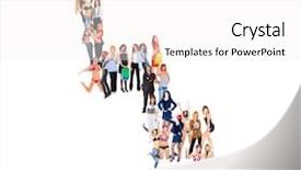  Presentation with danger - Theme featuring high voltage danger concept background and a white colored foreground