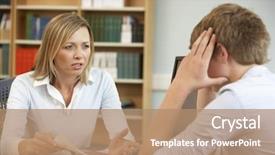  Presentation with college - Audience pleasing PPT layouts consisting of higher education assessment - college tutor with student backdrop and a  colored foreground