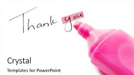  Presentation with thank - Cool new slides with highlighted heart - thank you with focus backdrop and a white colored foreground