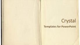  Presentation with antique border design - Audience pleasing PPT theme consisting of highly detailed antique book isolated backdrop and a cream colored foreground