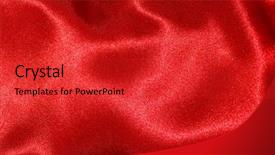  Presentation with paint splatter detailed - Audience pleasing presentation consisting of highly detailed red silk texture backdrop and a red colored foreground