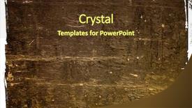  Presentation with frame - Slide deck consisting of highly detailed textured grunge background background and a tawny brown colored foreground