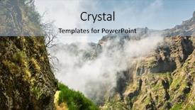  Presentation with beautiful mountains river lake sky nature - PPT theme having hight - beautiful mountains with clouds portugal background and a  colored foreground