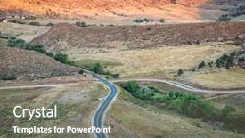  Presentation with canal irrigation - Slides enhanced with highway and charles hansen canal background and a gray colored foreground