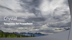  Presentation with states - PPT layouts consisting of highway-in-alaska-united-states background and a gray colored foreground