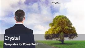  Presentation with horizon - Audience pleasing PPT layouts consisting of highway planing - rear view of an elegant backdrop and a  colored foreground